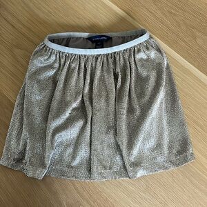 Ralph Lauren girls silver circle skirt size small/7